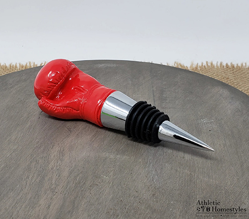 Red Glove Wine Stopper