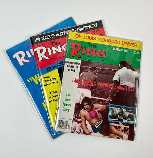 Vintage Boxing Magazines