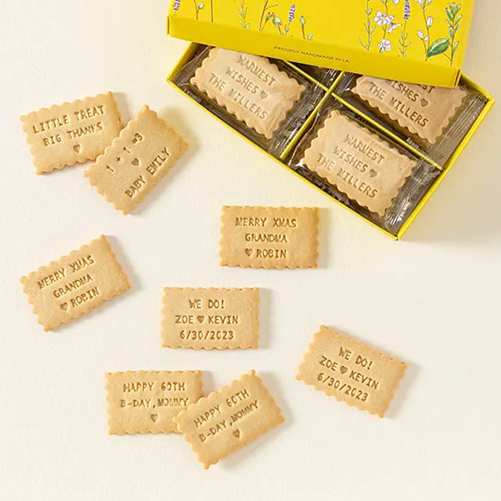 Custom Message Short Bread