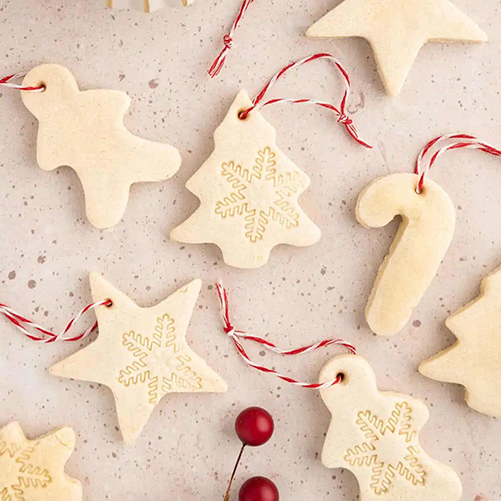 Easy DIY Salt Dough Engagement Ornaments