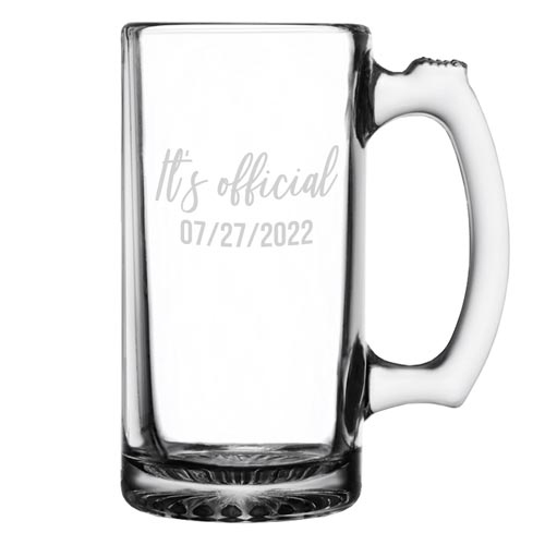 It's Official Custom Beer Mug