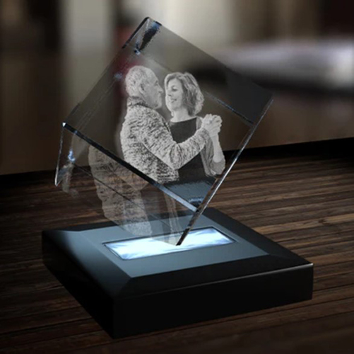 3D Glass Photo