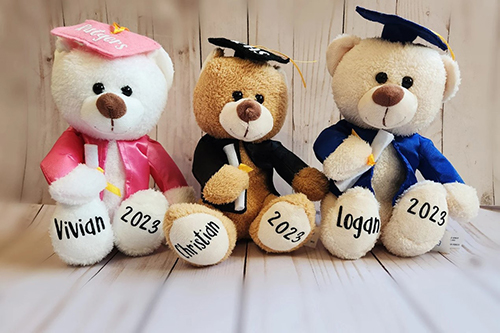 Adorable Graduation Bear