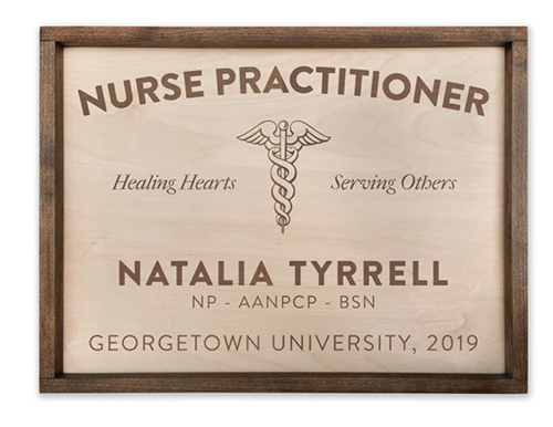 Personalized Profession Sign