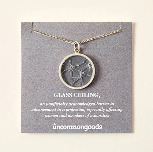 Shattered Glass Ceiling Necklace