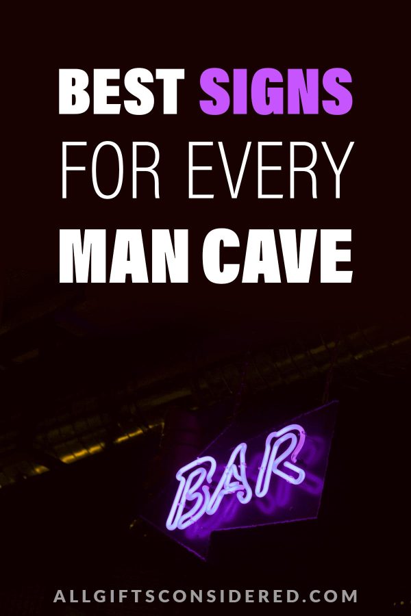 man cave signs - pin it image