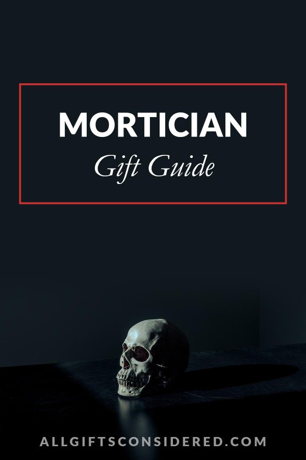 mortician gift ideas - pin it image