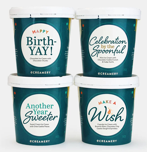 Personalized Ice Cream Delivered