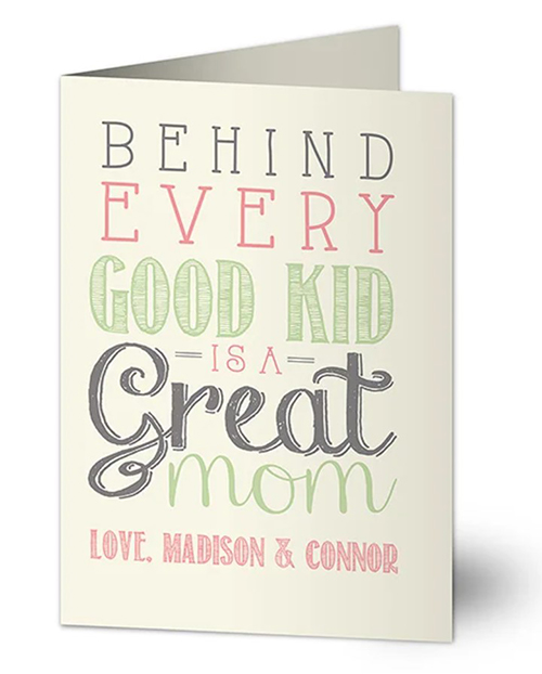 Behind Every Great Kid Card