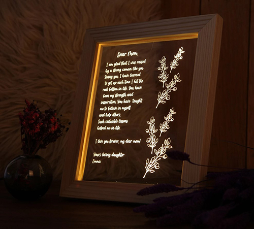 personalized mother's day gift-Hand-Written LED Note