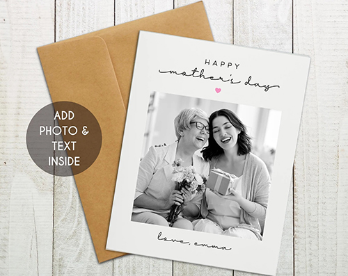 Mother's Day Photo Card