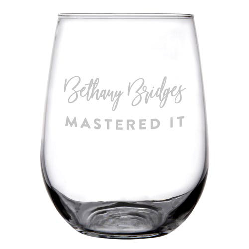 Custom Wine Glass