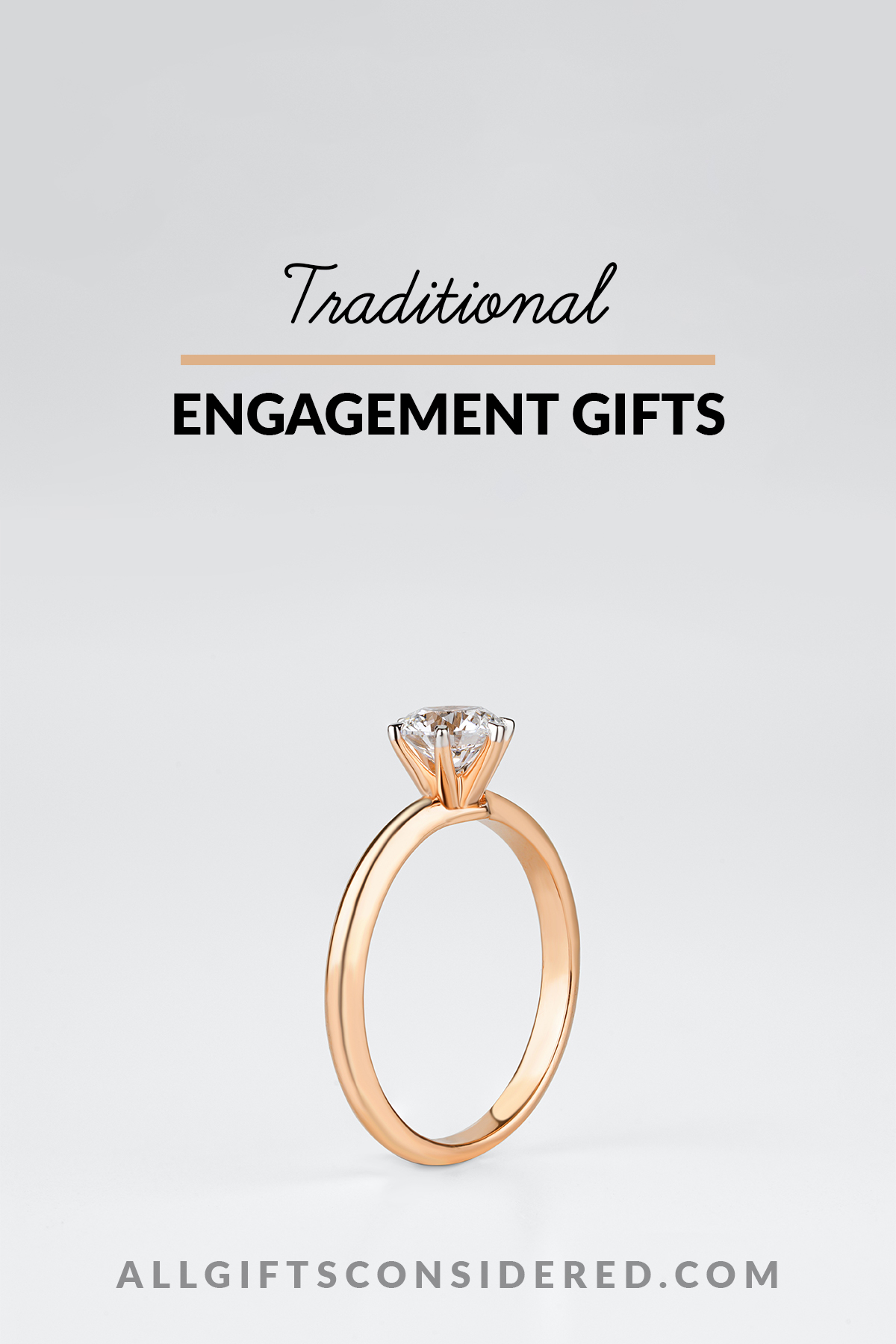 traditional engagement gifts - feature image