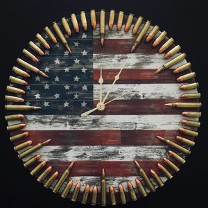 Flag and Ammo Clock