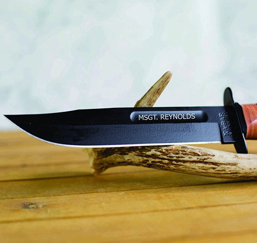 Gifts for veterans -Personalized KA-BAR knife