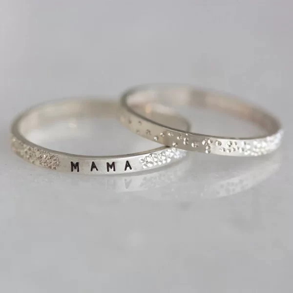 Sympathy gifts - Sterling Remembrance Rings