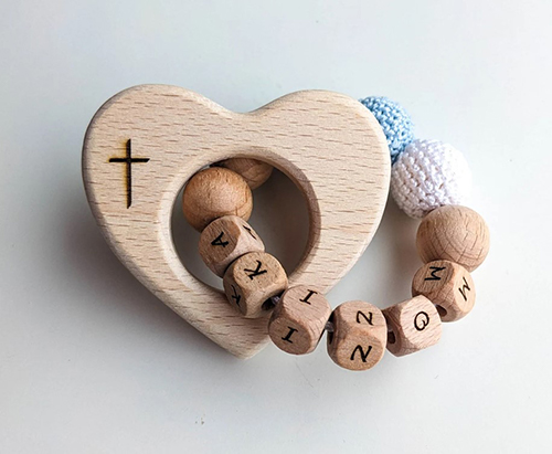 Personalized Wooden Keepsake Toy