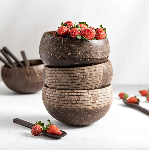 earth day gifts - Coconut Bowl Set
