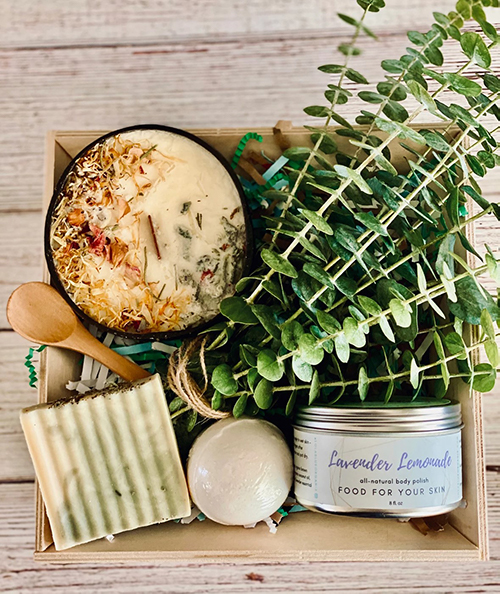 earth day gifts - Eco-Friendly Self Care Package - earth day gifts