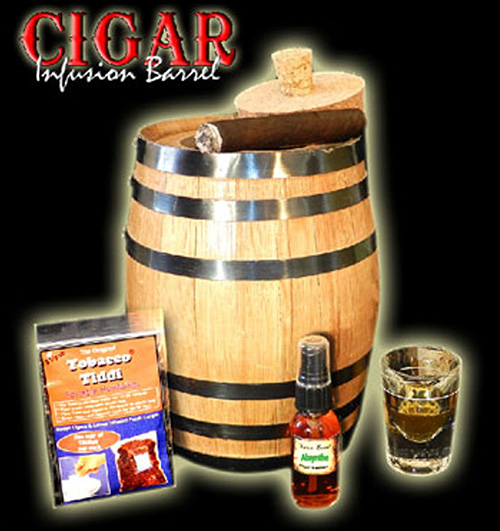 Cigar Infusion Humidor Barrel