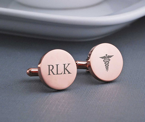 gifts for medical school graduates - Custom Medical Cufflinks