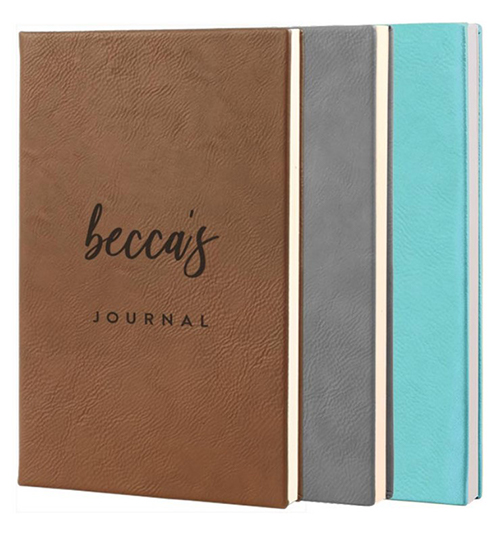 Personalized Leather Journal