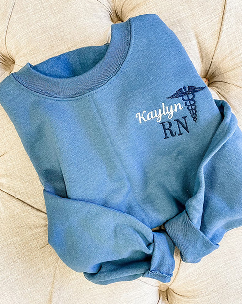 gifts for medical school graduates - Personalized RN Sweater