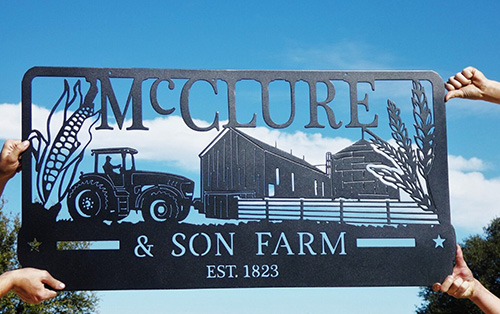 https://allgiftsconsidered.com/wp-content/uploads/2023/03/useful-and-creative-gifts-for-farmers-custom-metal-farm-sign.jpg