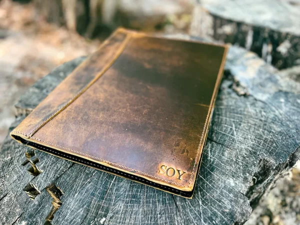 Personalized Leather Portfolio