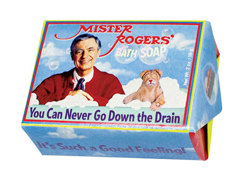 Mister Rogers Bath Soap- weird gifts