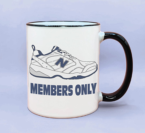 Members Only New Dad Coffee Mug