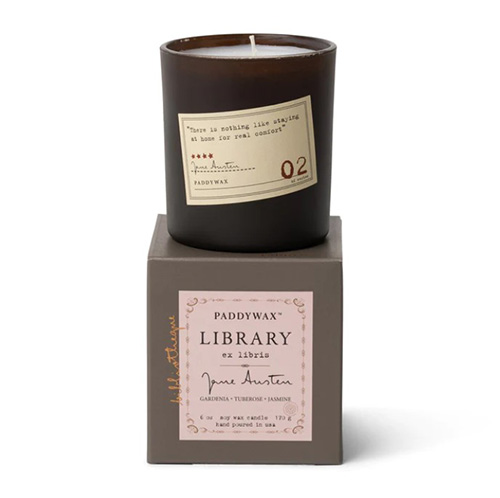 mother's day gifts for girlfriends - Author Themed Candles