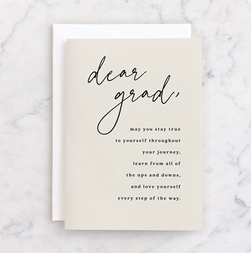 Dear Grad Graduation Card