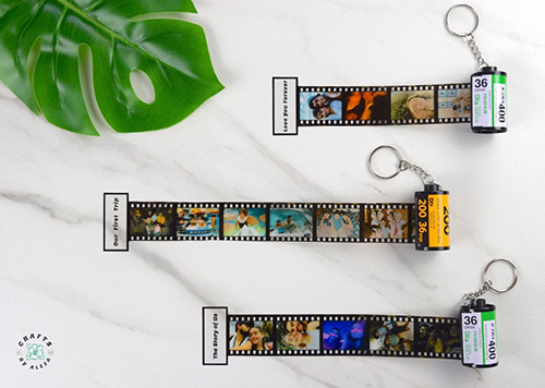 Memory Film Keychain