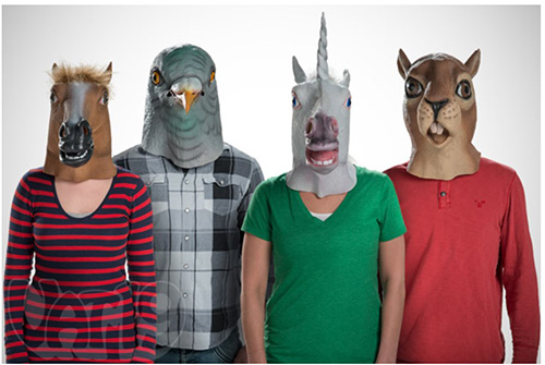 Animal Head Masks - weird gifts