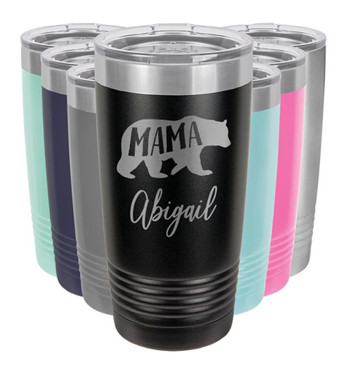 Custom Mama Bear Tumbler