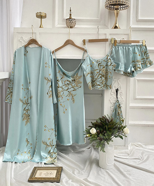mother's day gifts for girlfriends - Silk Pajamas Sets