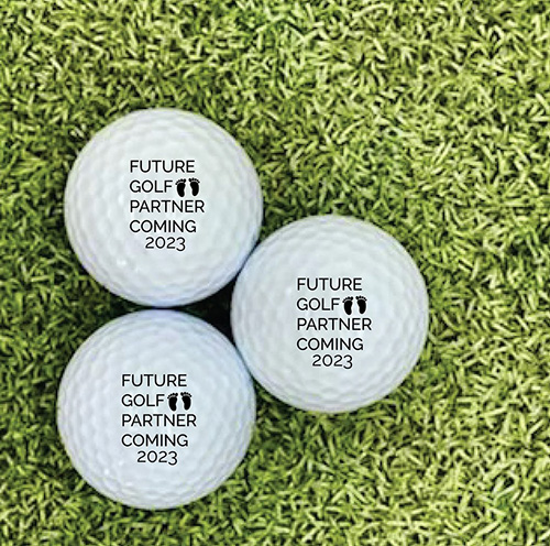 Future Golf Partner Coming Soon - father's day gifts for new dads