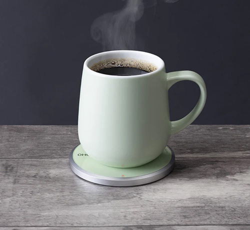 Self-Heating Ceramic Mug