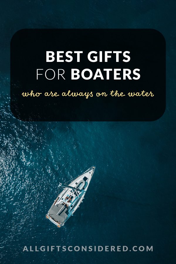 gift ideas for boat owners - pin it image