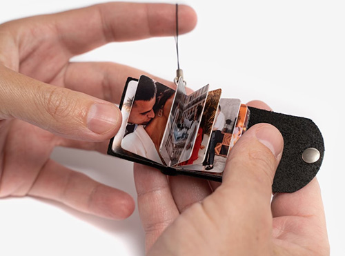 Mini Photo Album Keychain