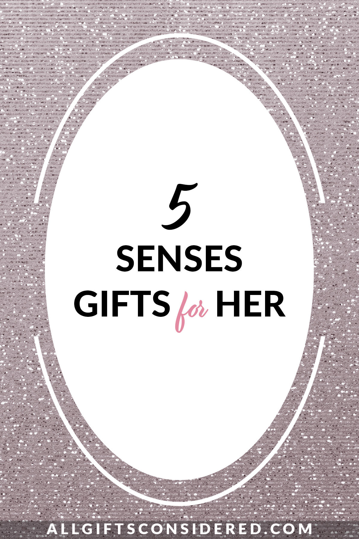 5 senses gift ideas for her - feature image