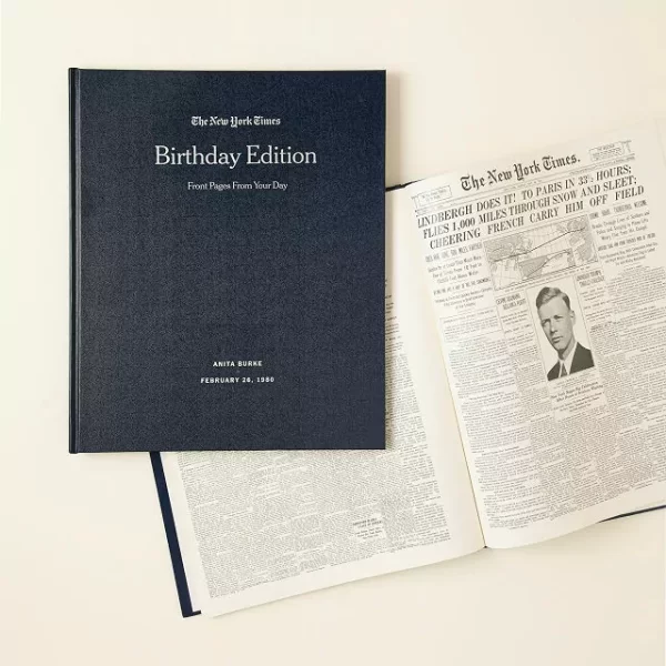 50th birthday gifts - NY TImes birthday edition