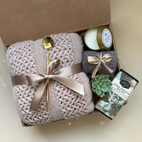 gifts for the woman who wants nothing - Hygge Comfort box