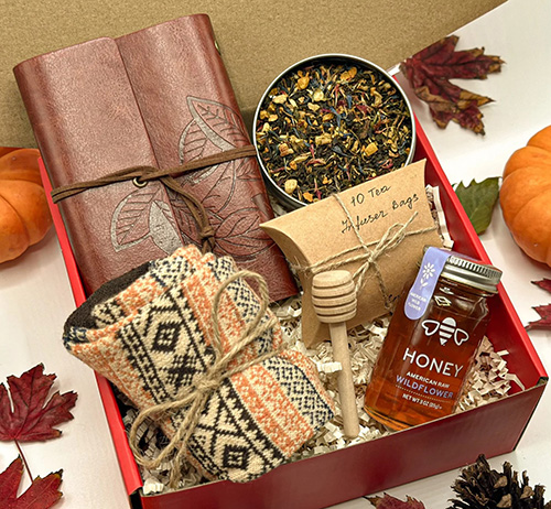 Hygge Cozy Gift Box - 5 senses gift ideas