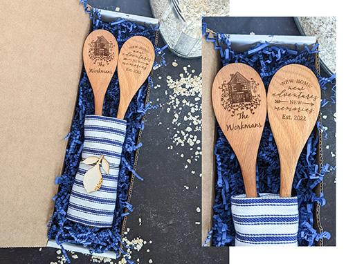 Engraved Housewarming Spoons