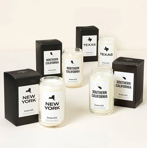 Homesick Candles - gift ideas for neighbors moving away