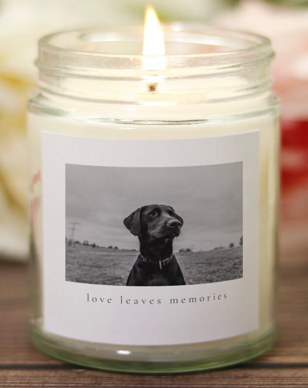loss of pet gifts - Memorial candle