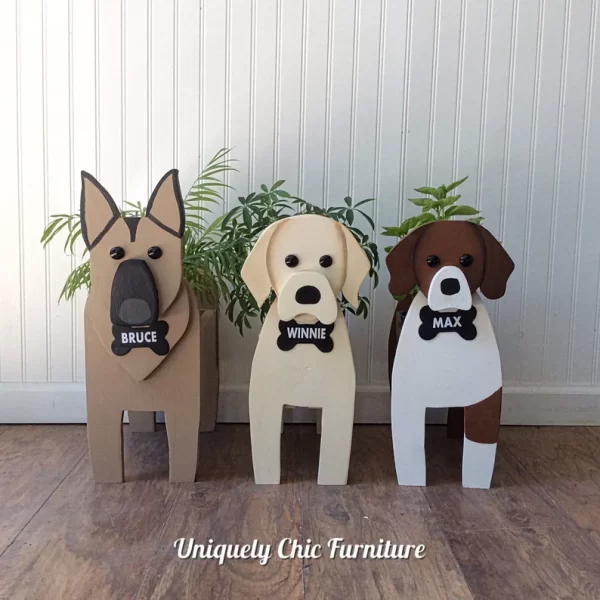 loss of dog gifts - custom planter