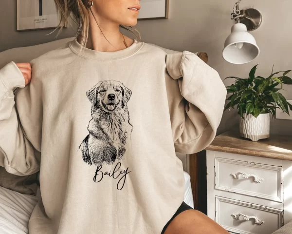 loss of dog gifts - Portrait Sweatshirt